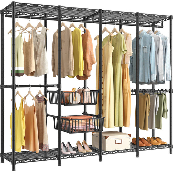 Sturdy Clothes Rack - Maximize Your Closet Space with Durable Garment ...