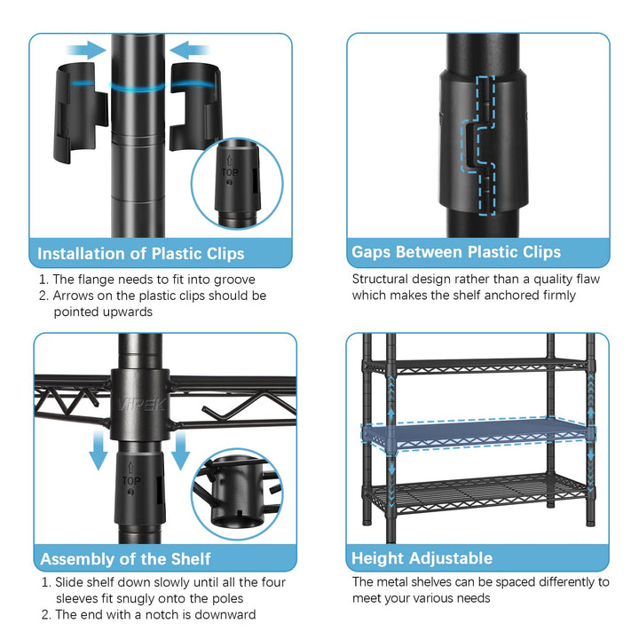 VIPEK V50C Garment Rack