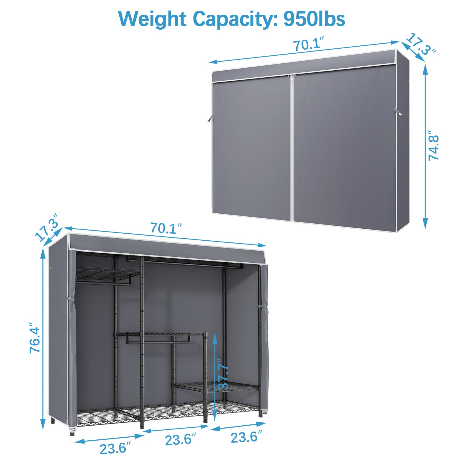 VIPEK V3C Garment Rack