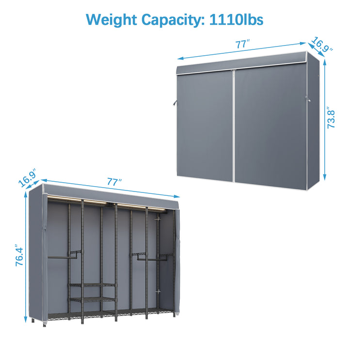 VIPEK V40L with Cover Garment Rack