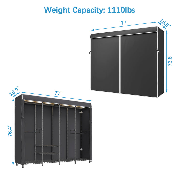 VIPEK V40L with Cover Garment Rack