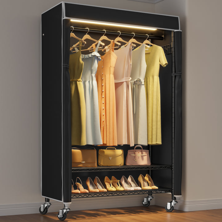 VIPEK R1L Garment Rack with Cover