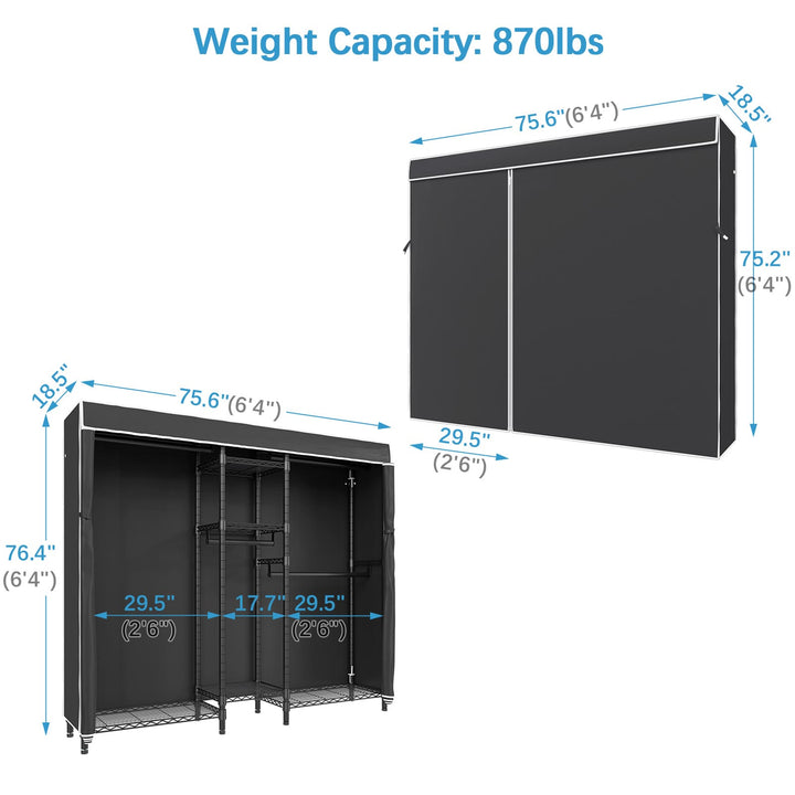 VIPEK V6C Garment Rack