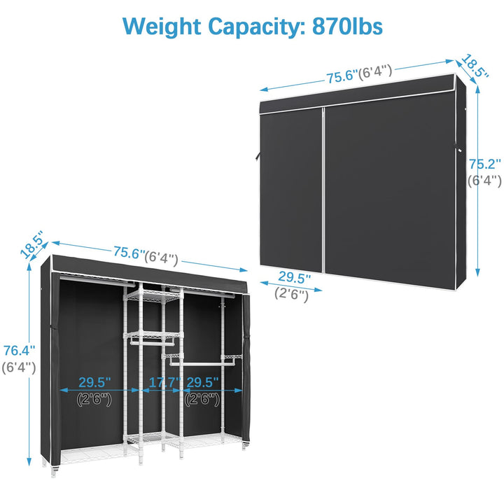 VIPEK V6C Garment Rack