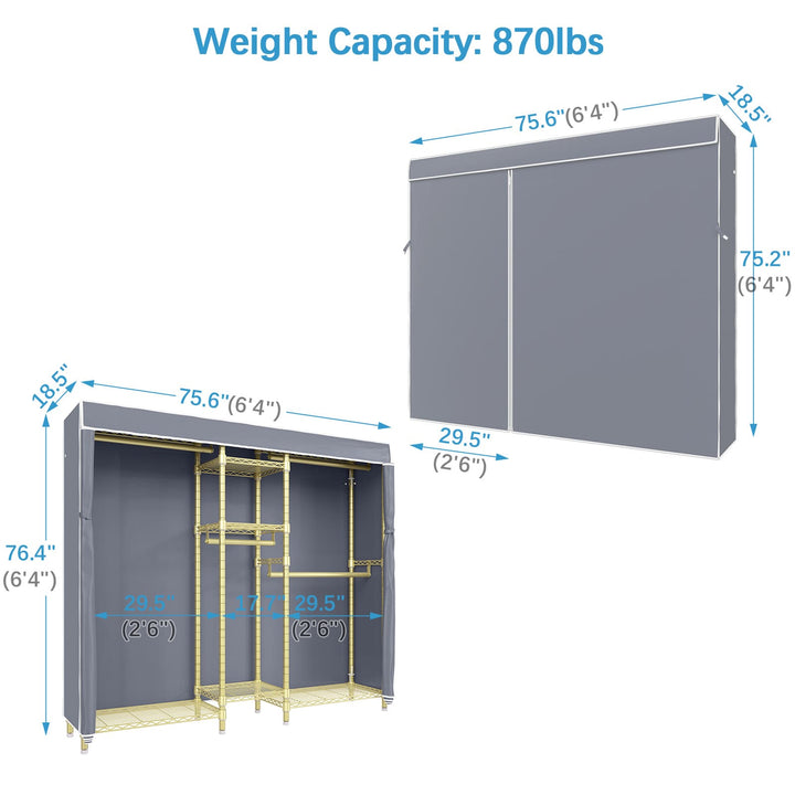 VIPEK V6C Garment Rack