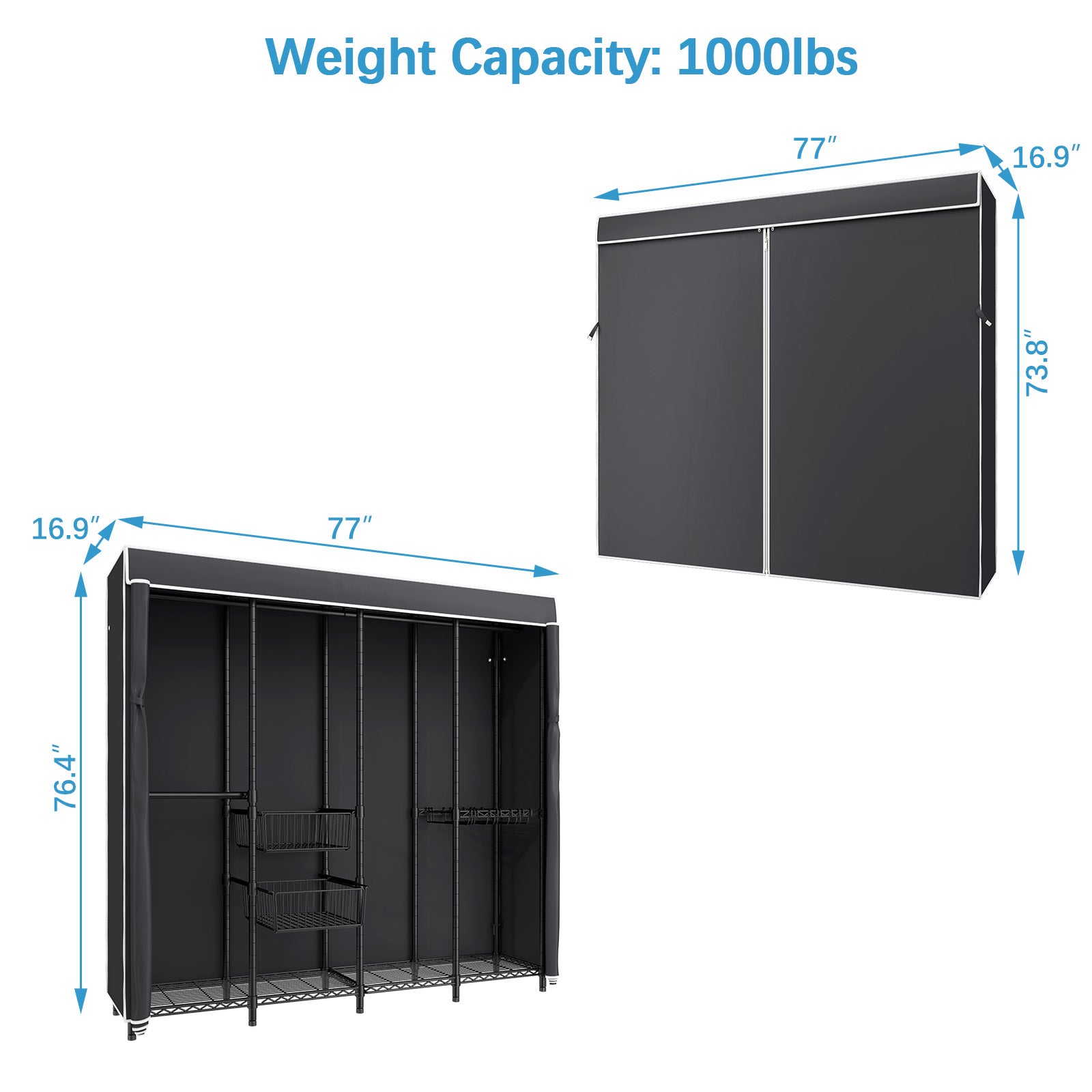 VIPEK V40 Pro Garment Rack