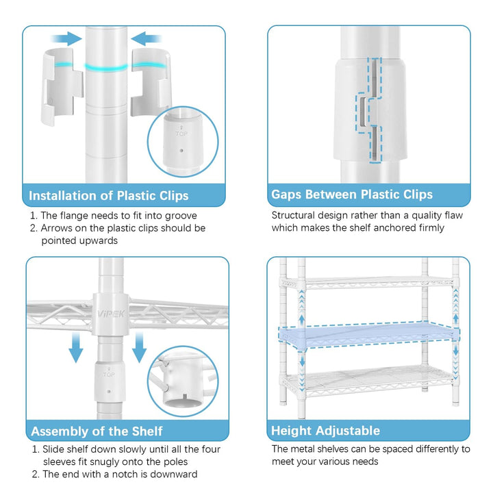 VIPEK V2L Garment Rack