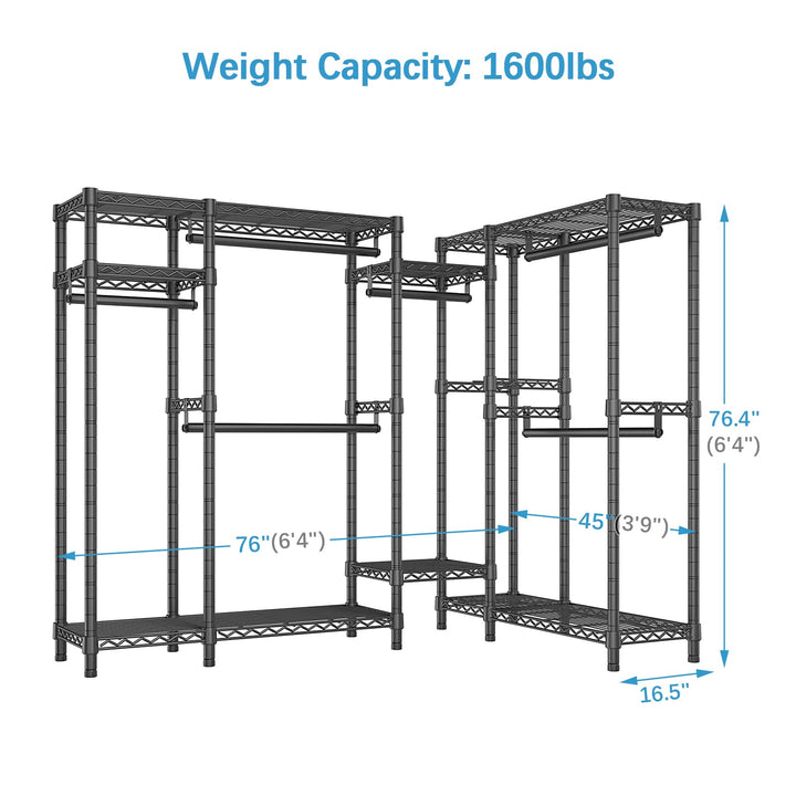 VIPEK L22S Corner Garment Rack