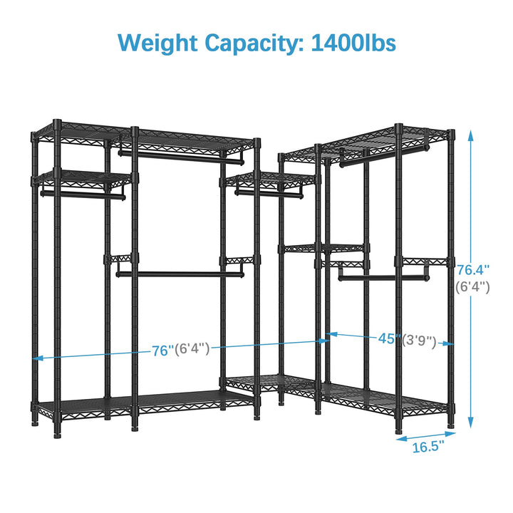 VIPEK L22S Corner Garment Rack