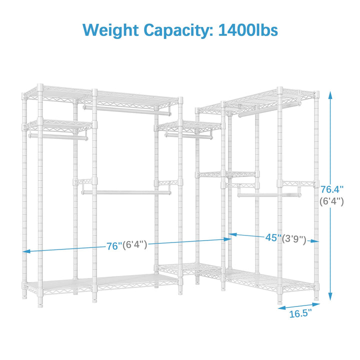 VIPEK L22S Corner Garment Rack