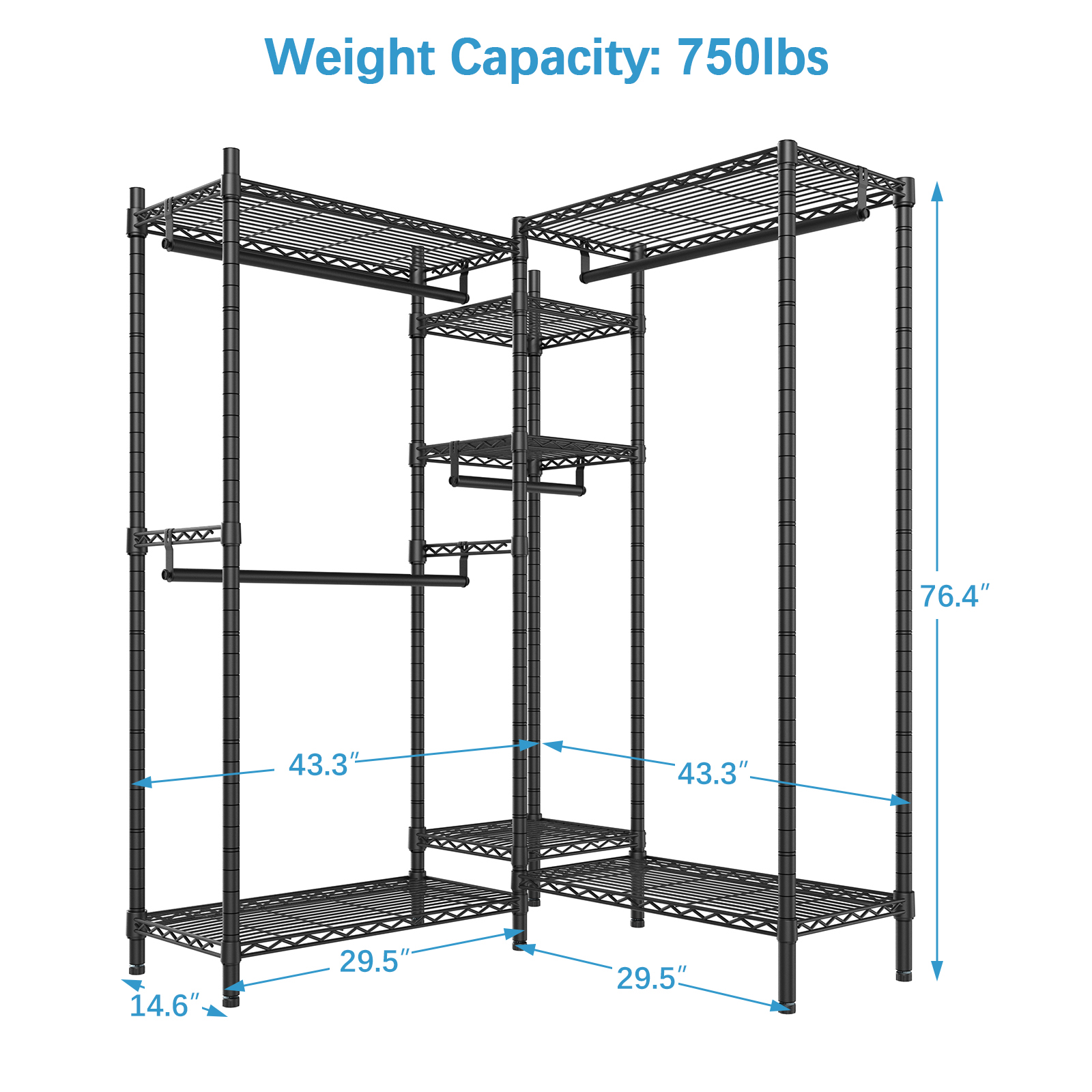 VIPEK L6 Garment Rack