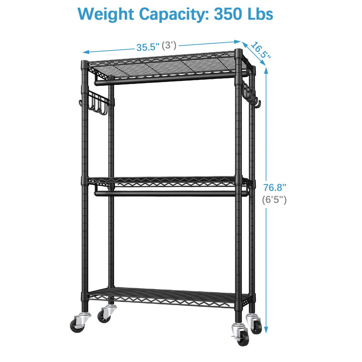 VIPEK R2 Plus Rolling Garment Rack