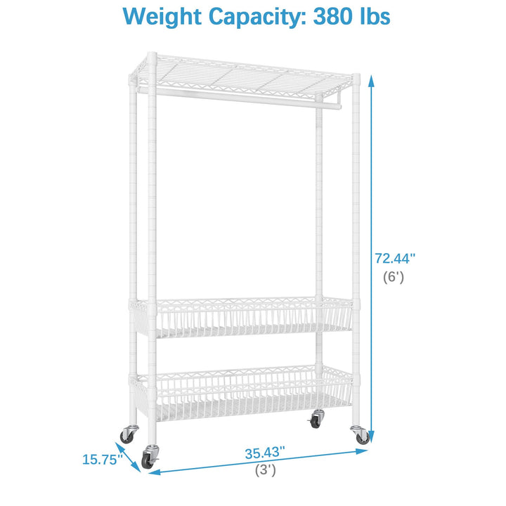 VIPEK Rolling Garment Rack