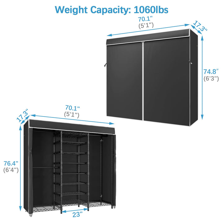 VIPEK S3C Garment Rack