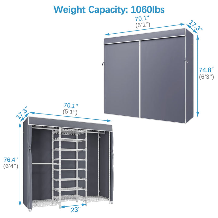 VIPEK S3C Garment Rack