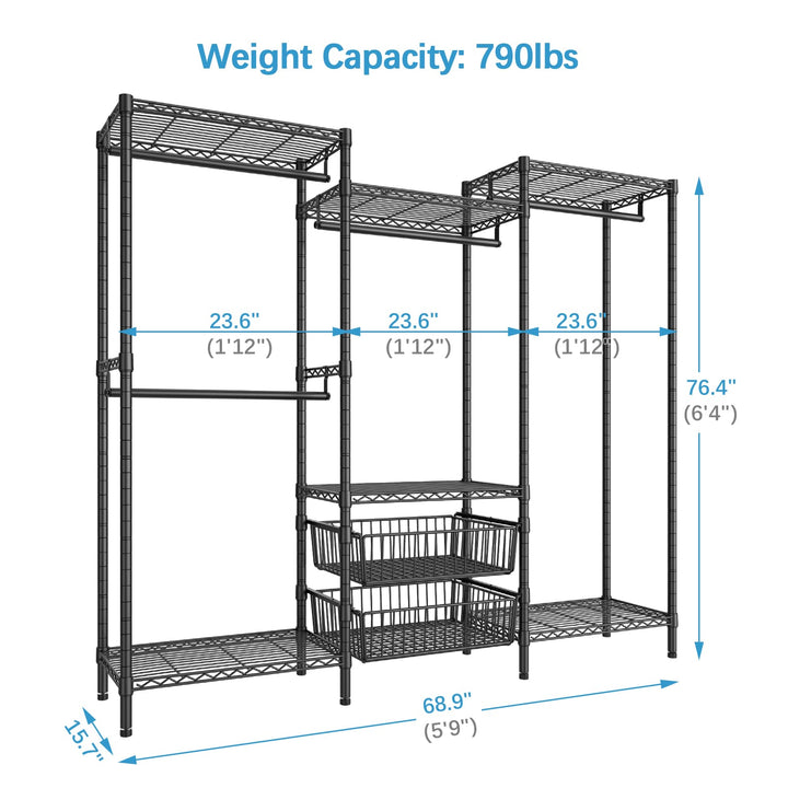 VIPEK V10i Garment Rack