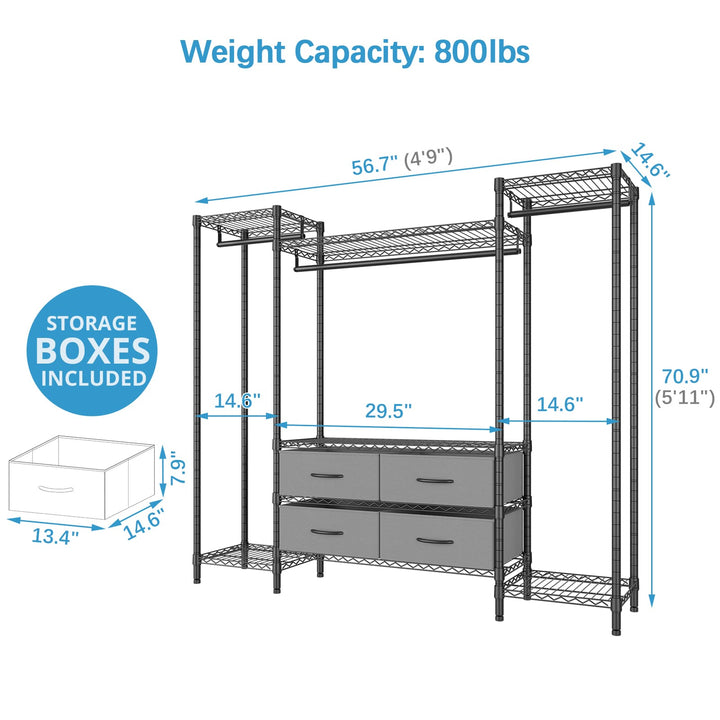 VIPEK V20 Garment Rack