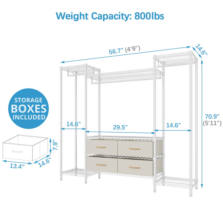 VIPEK V20 Garment Rack