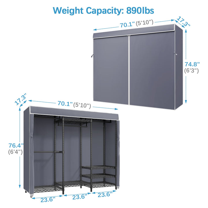 VIPEK V5C Garment Rack