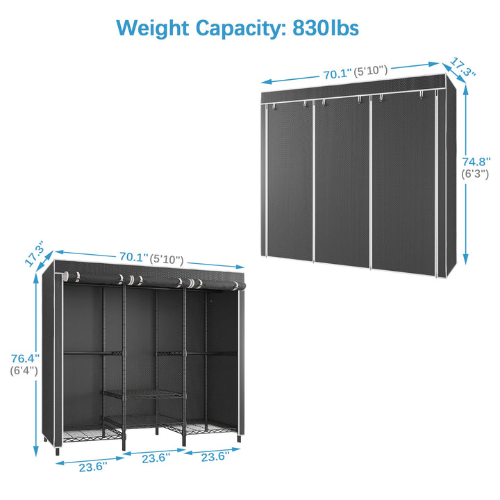 VIPEK V5C SE Roll-up Garment Rack