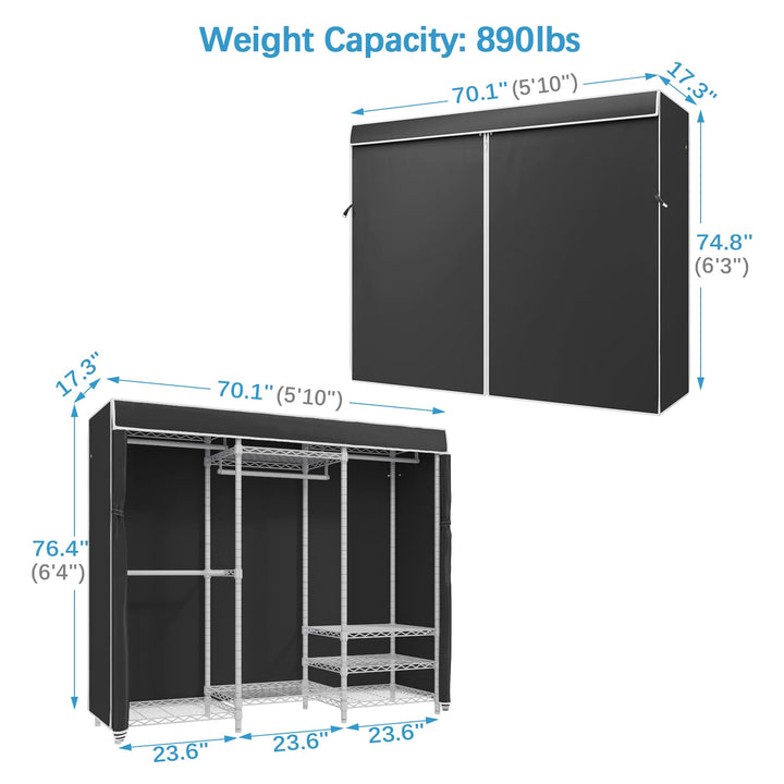 VIPEK V5C Garment Rack