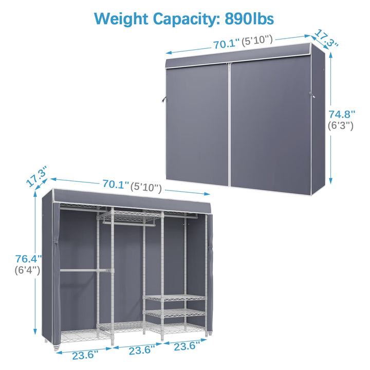 VIPEK V5C Garment Rack