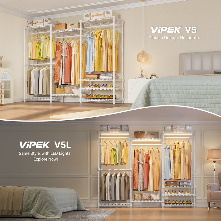 VIPEK V5L with Cover Garment Rack