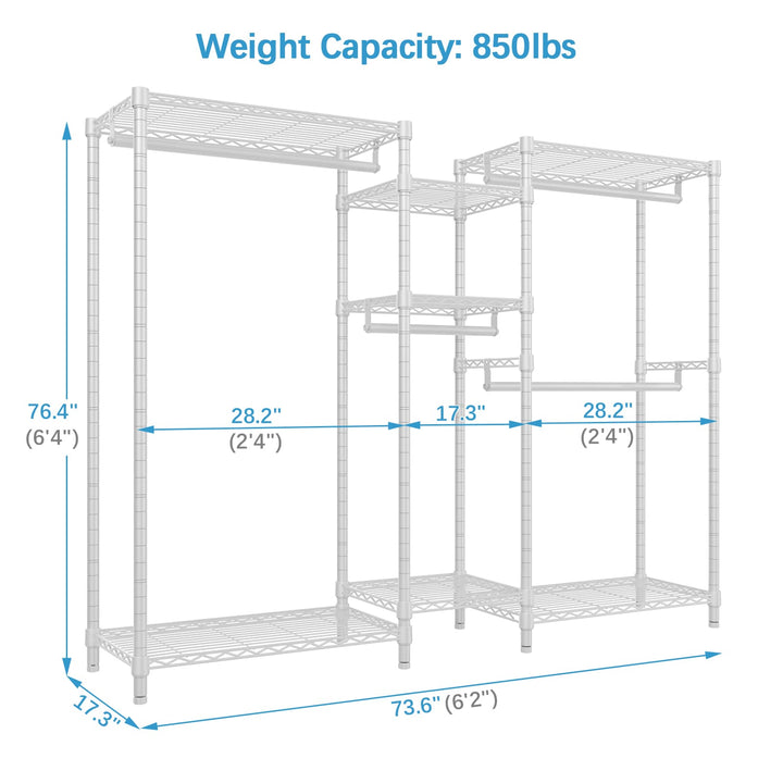 VIPEK V6 Garment Rack