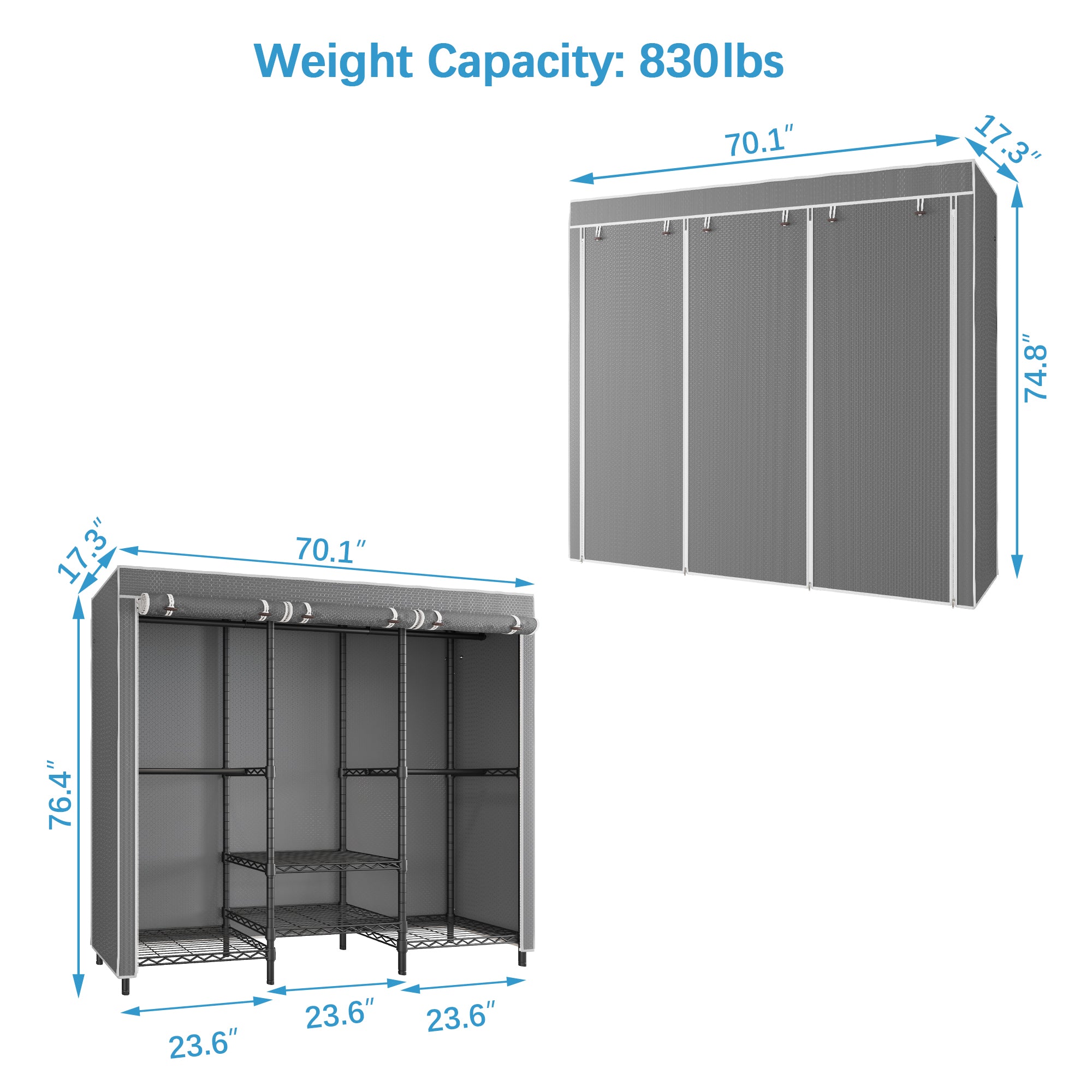 VIPEK V5C SE Roll-up Garment Rack