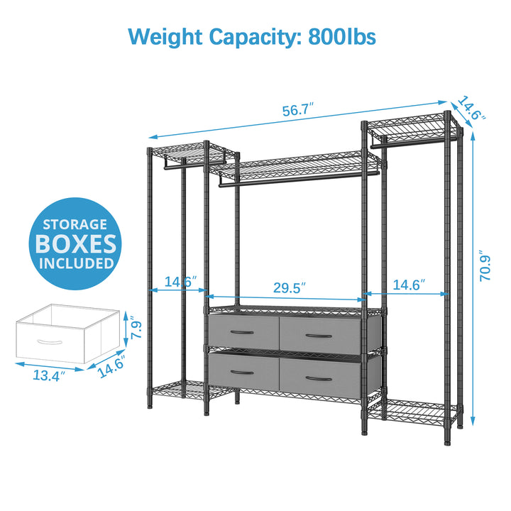 VIPEK V20 Garment Rack