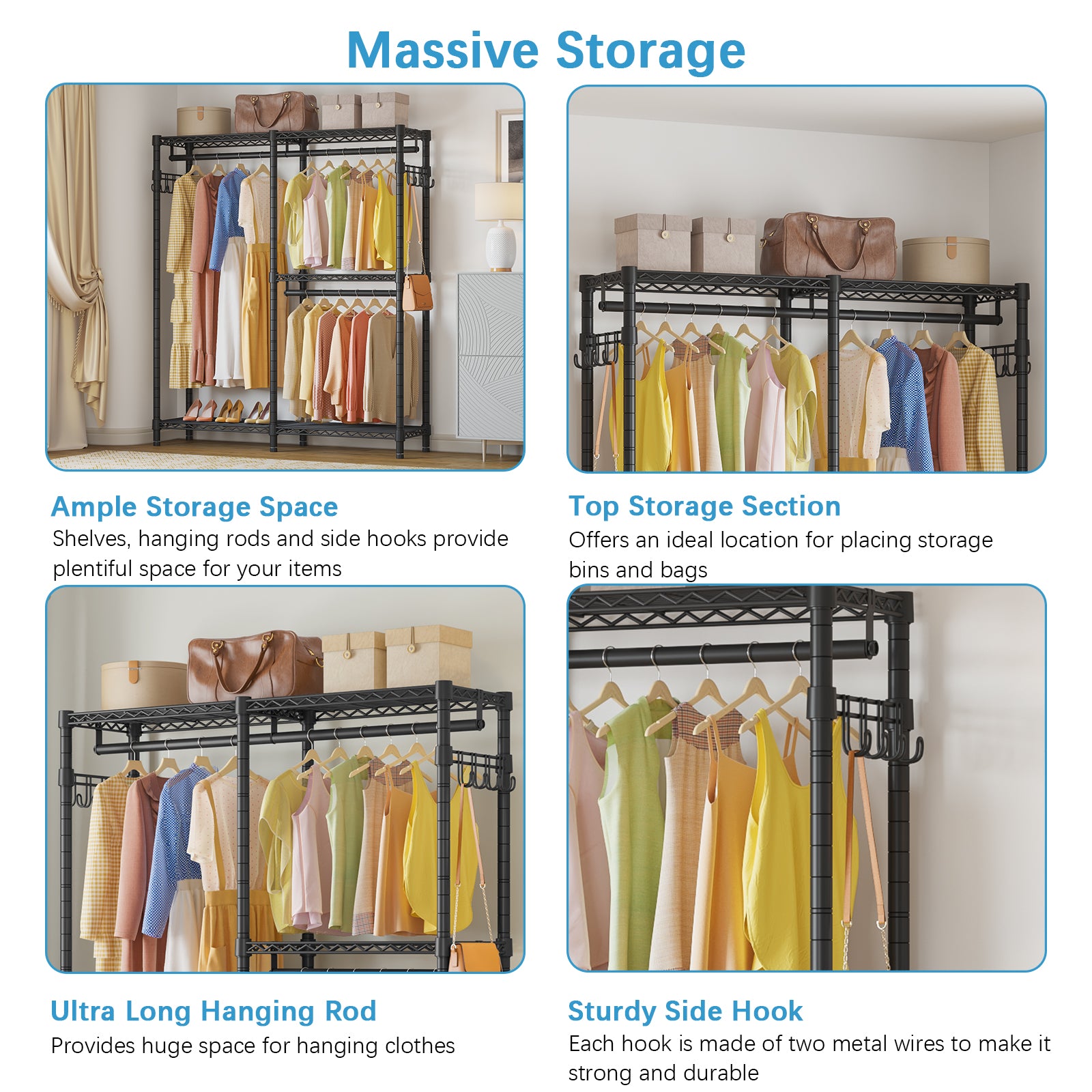 Vipek garment online rack